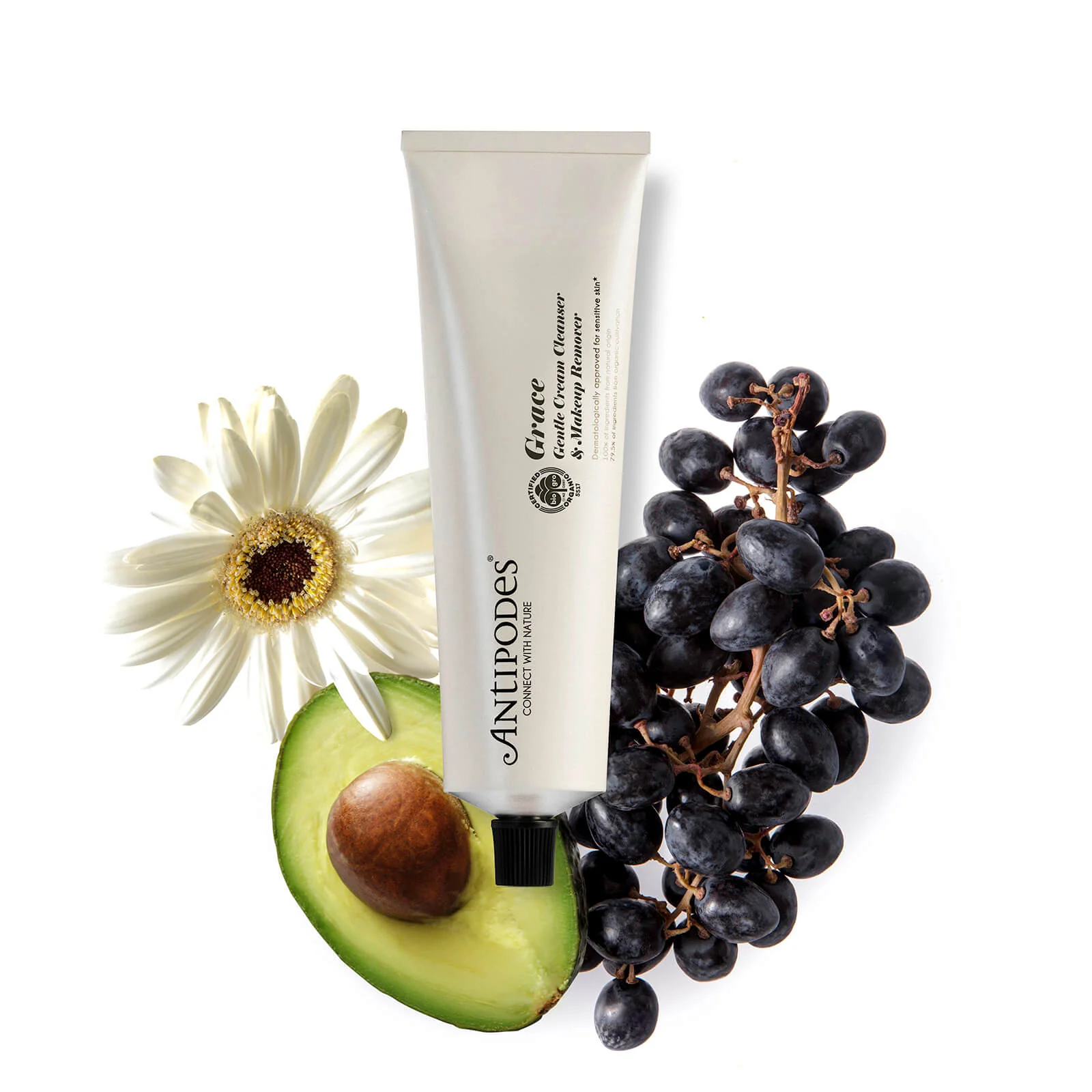 Antipodes Grace Gentle Cream Cleanser & Makeup Remover 120ml - Image 2