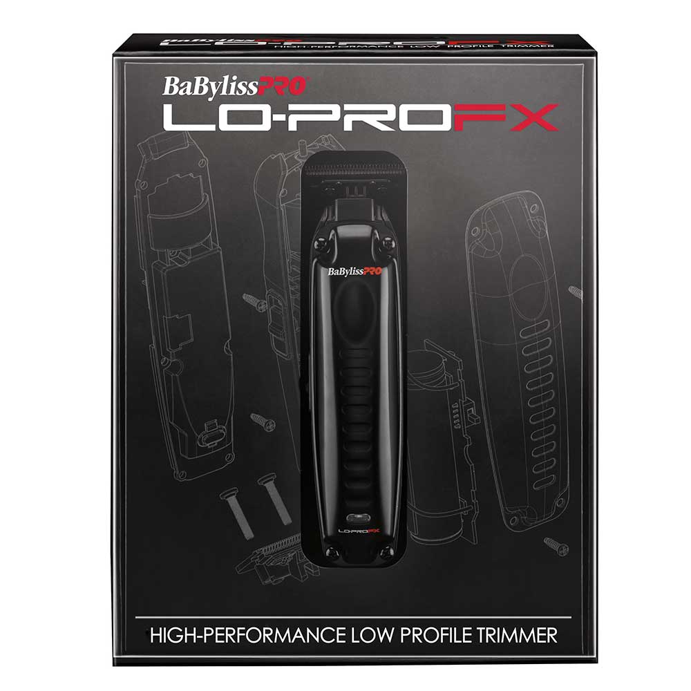 BaBylissPRO Lo-ProFX Trimmer -Black Cord/Cordless - Image 2
