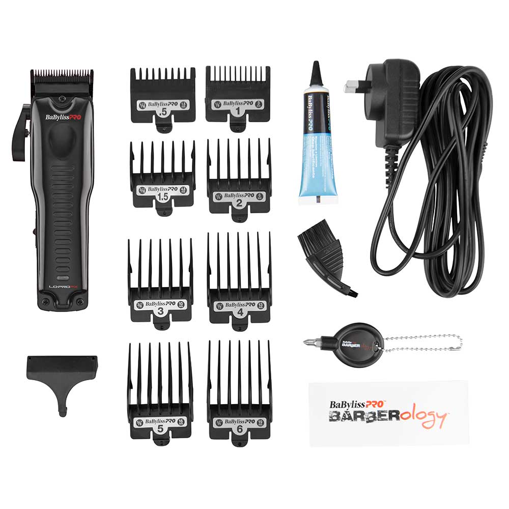 BaBylissPRO Lo-ProFX Trimmer -Black Cord/Cordless - Image 4