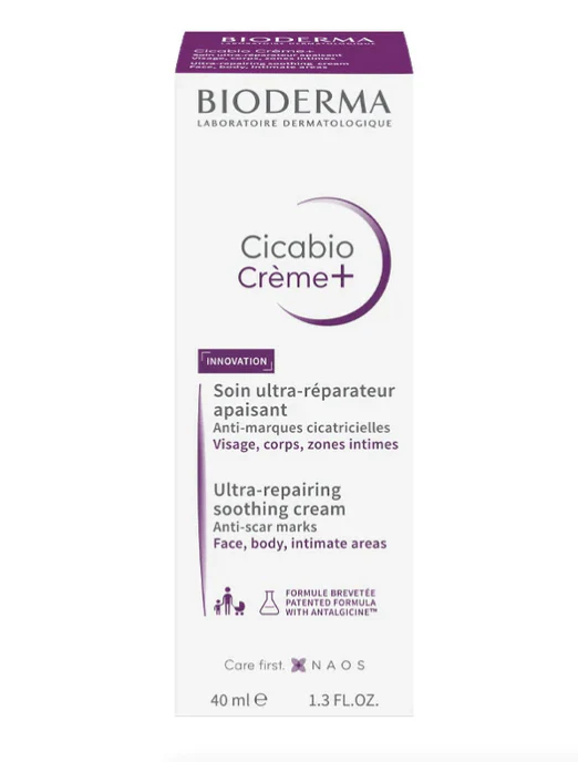 Bioderma Cicabio Crème+ Ultra Repairing Soothing Cream 40ml - Image 2