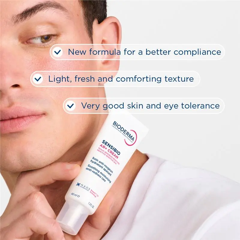 Bioderma Sensibio AR Anti-Redness Soothing Moisturiser 40ml - Image 4