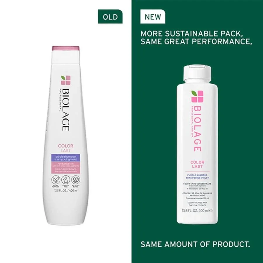 Biolage Color Last Purple Shampoo 400ml - Image 2