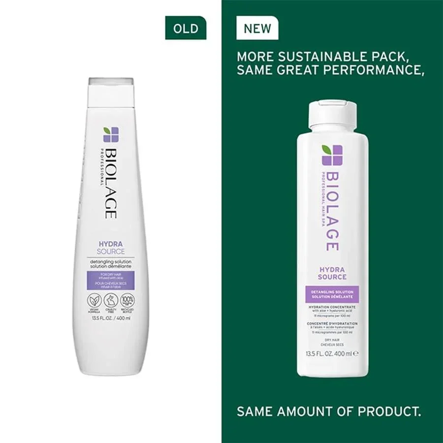Biolage Hydra Source Detangling Solution 400ml - Image 2