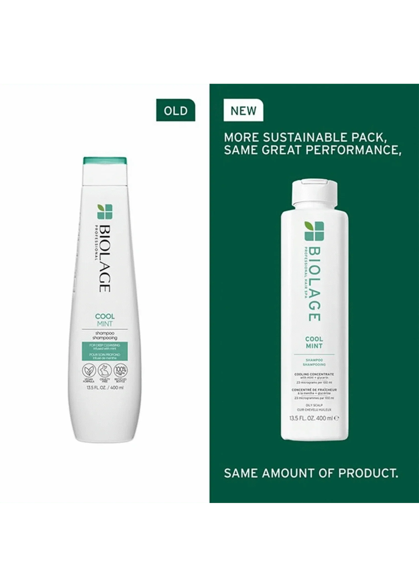 Biolage Scalp Sync Cool Mint Shampoo 400ml - Image 2