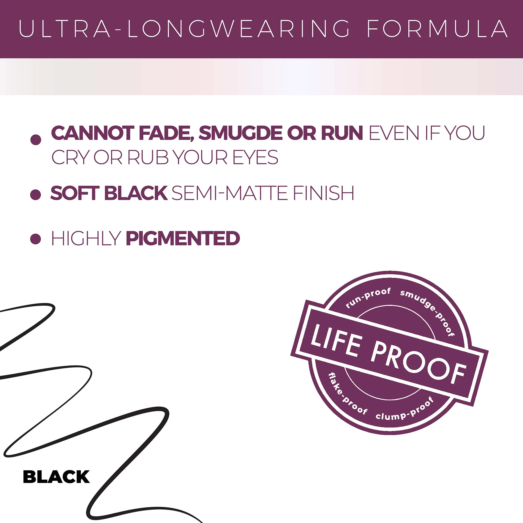 Blinc Liquid Eyeliner Pen - Black 0.7ml - Image 2
