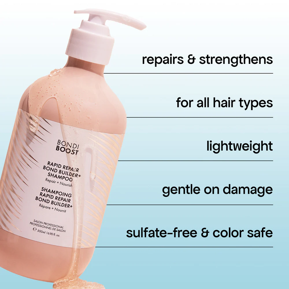 BondiBoost Rapid Repair Shampoo 500ml - Image 8