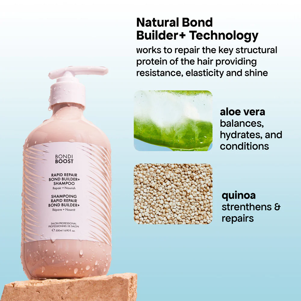 BondiBoost Rapid Repair Shampoo 500ml - Image 9