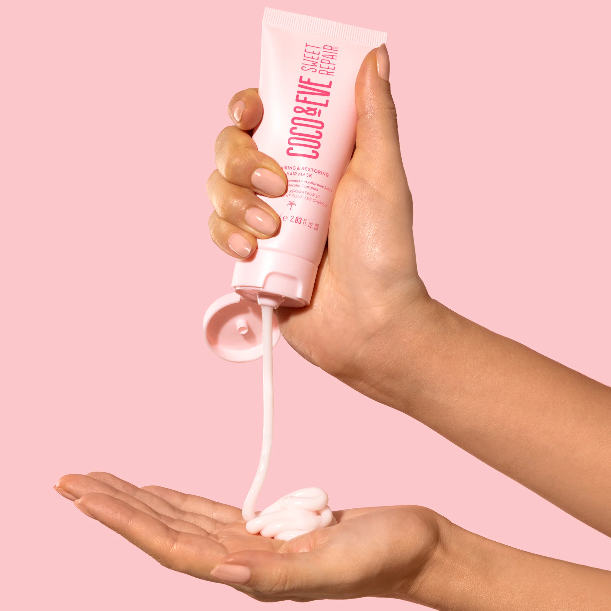 Coco & Eve Sweet Repair Hair Masque 60ml (GWP) - Image 2