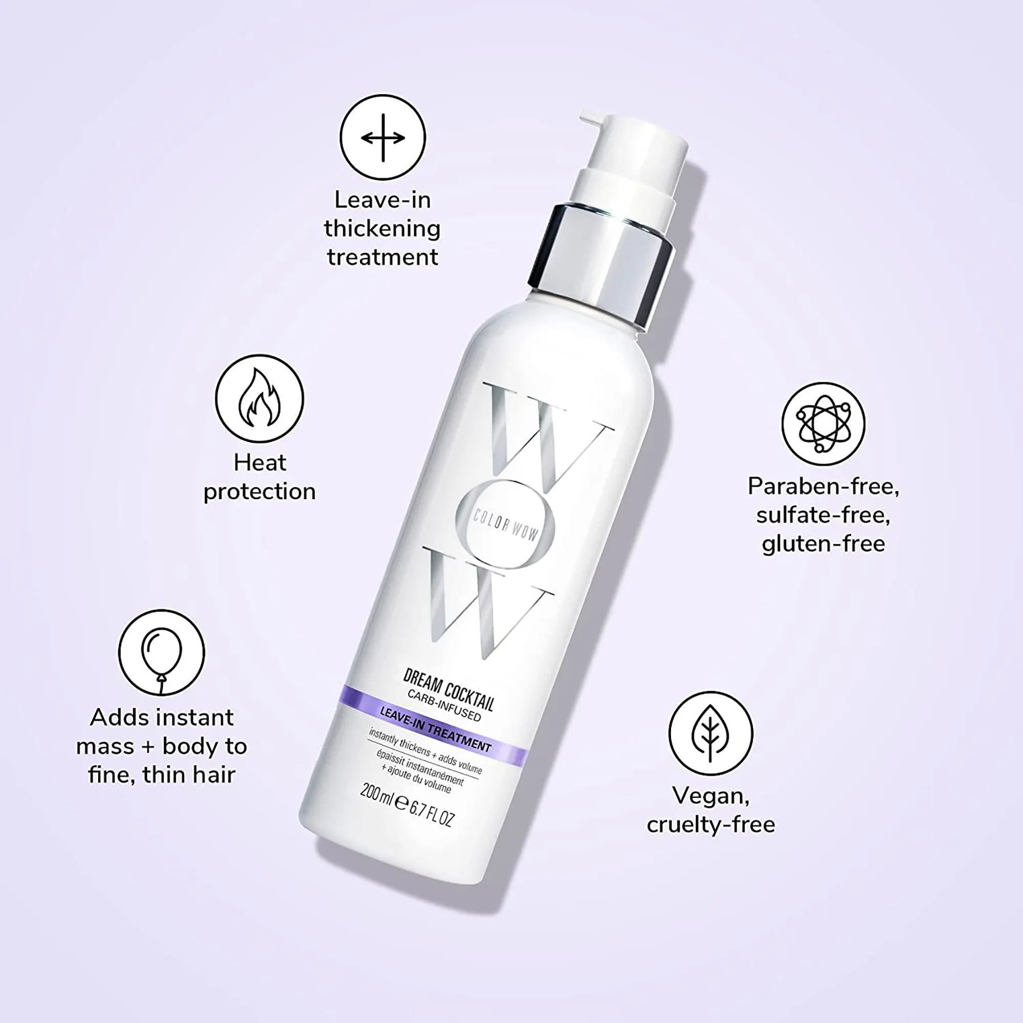 Color Wow Dream Cocktail Carb Treat - Volume 200ml - Image 2