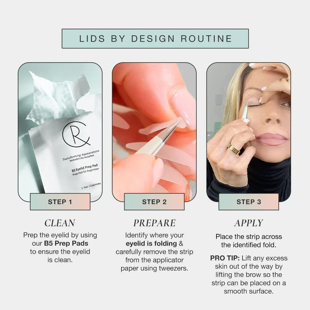 Contours Rx Lids by Design 8mm Eye Lift Strips - 80 Pack - Image 10