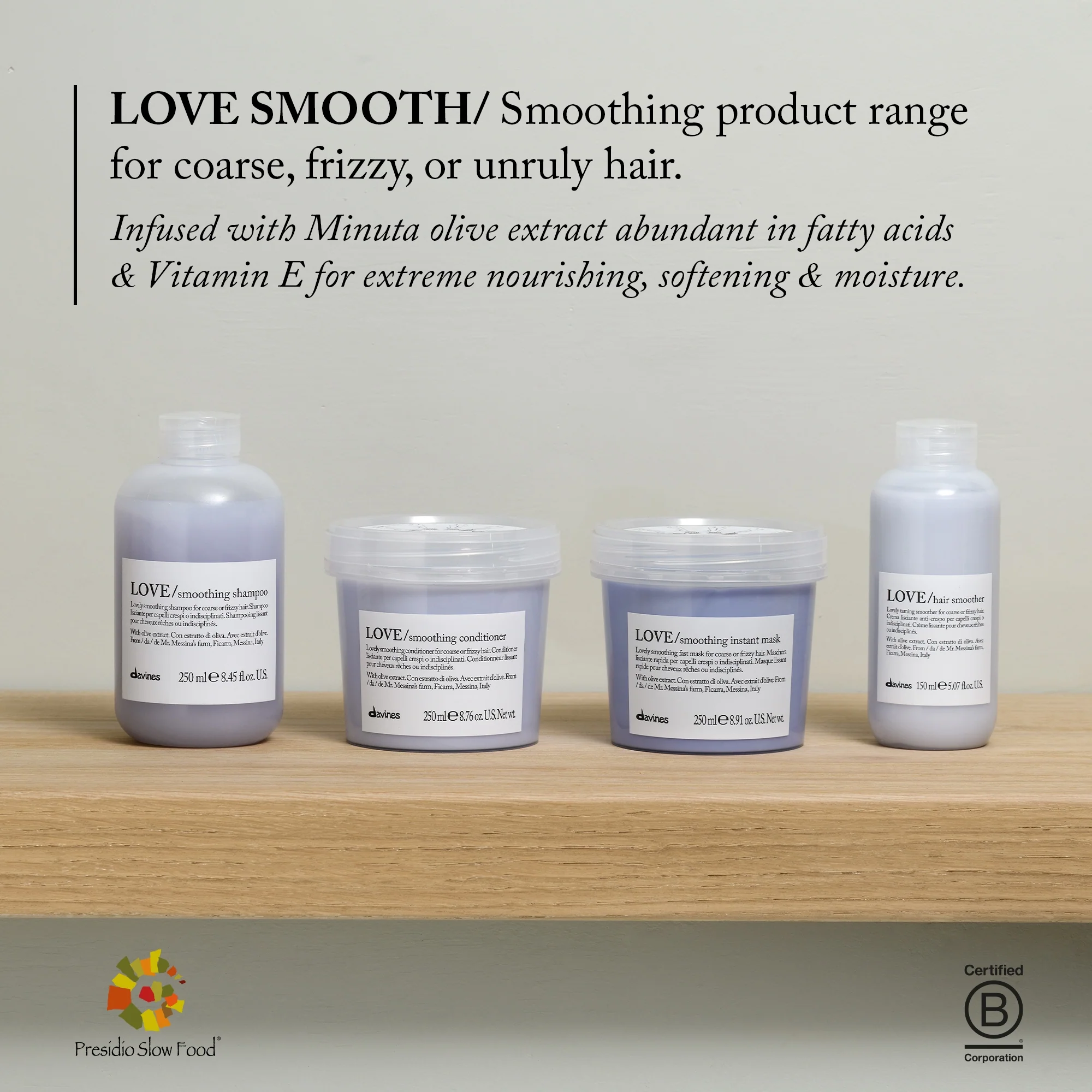 Davines Love Hair Smoother 150ml - Image 2