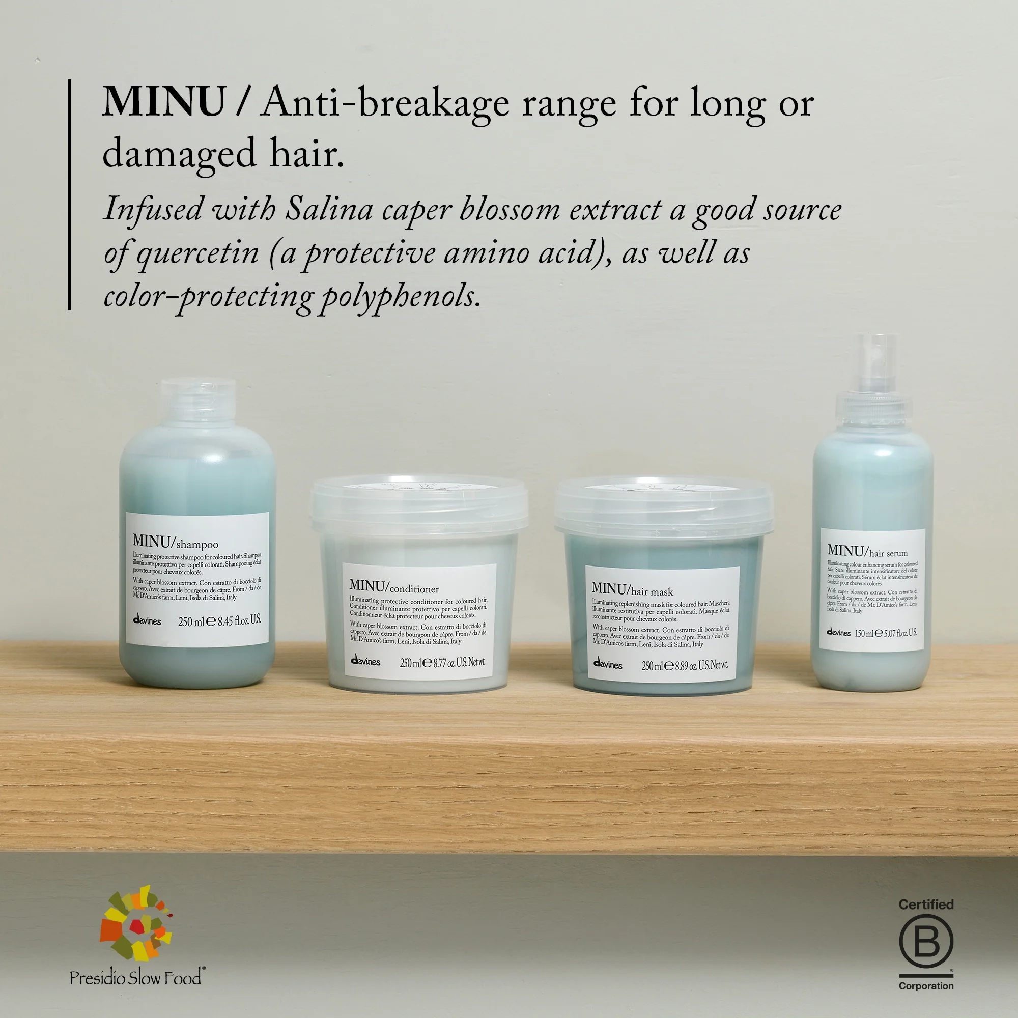Davines MINU Shampoo 250ml - Image 3
