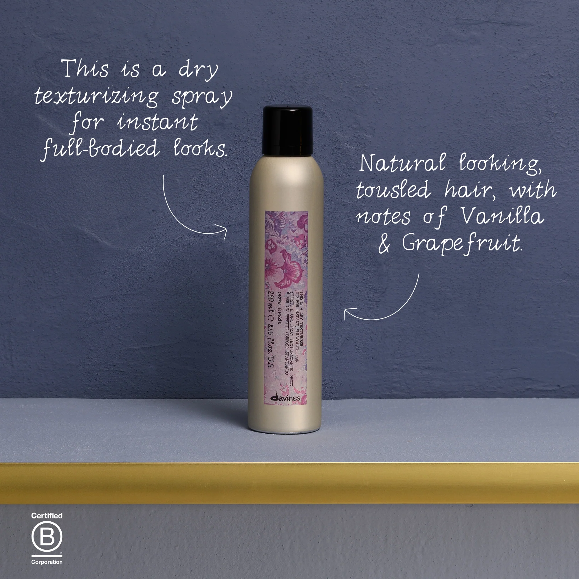 Davines More Inside Dry Texturizer 250ml - Image 3