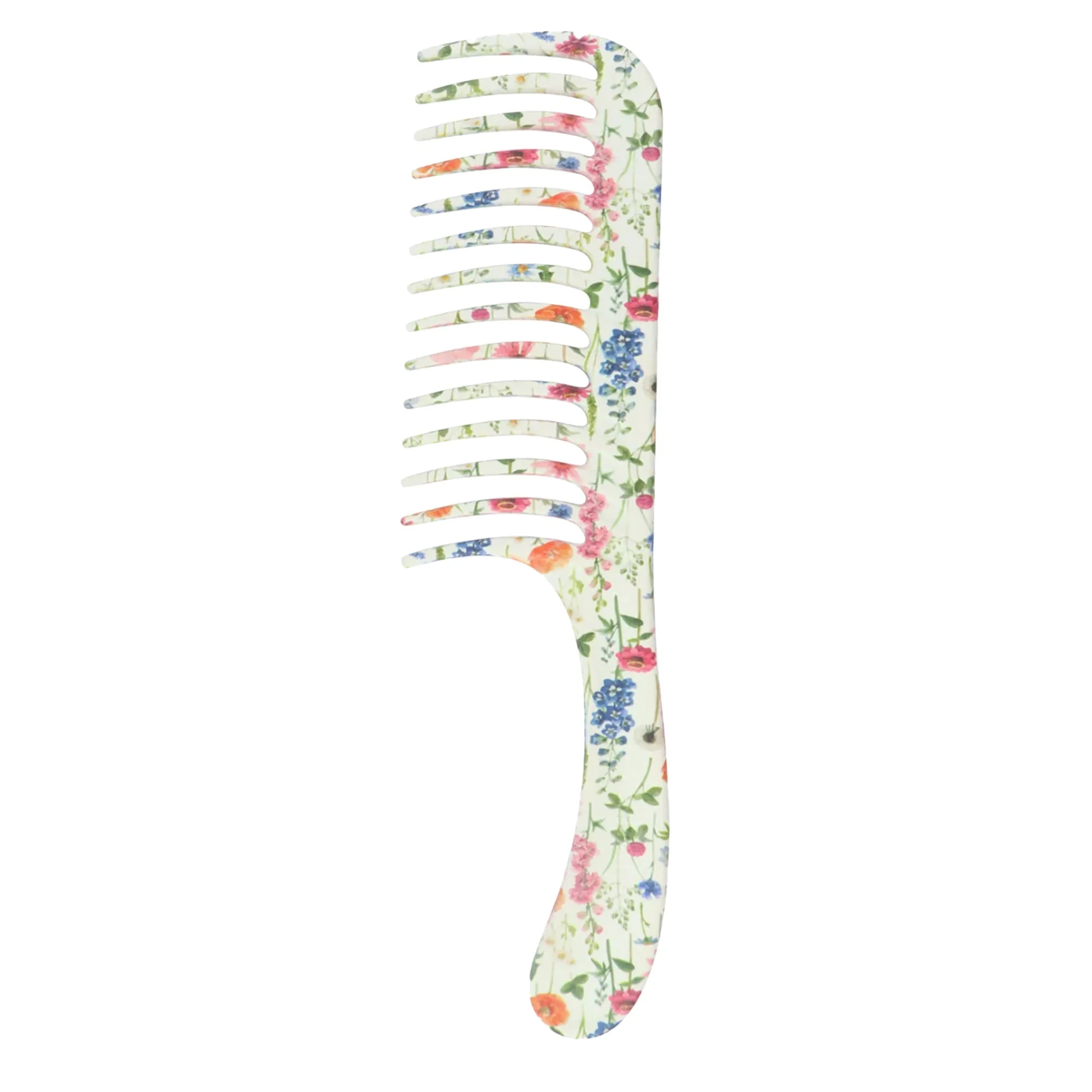 Denman D28 Floral Fantasies Deluxe Wide Tooth Detangle Comb