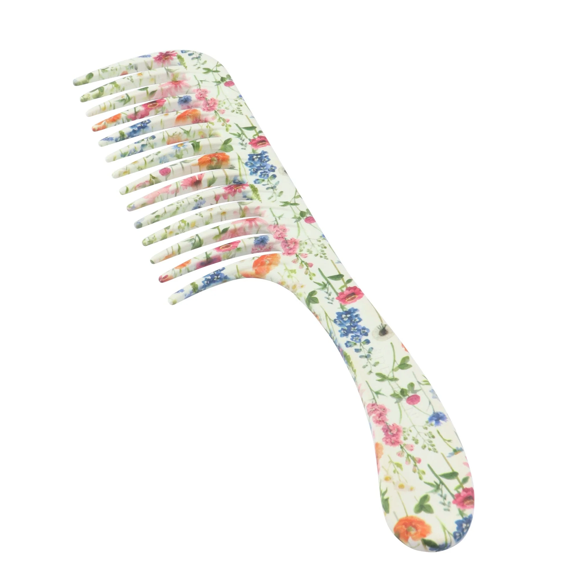 Denman D28 Floral Fantasies Deluxe Wide Tooth Detangle Comb - Image 2