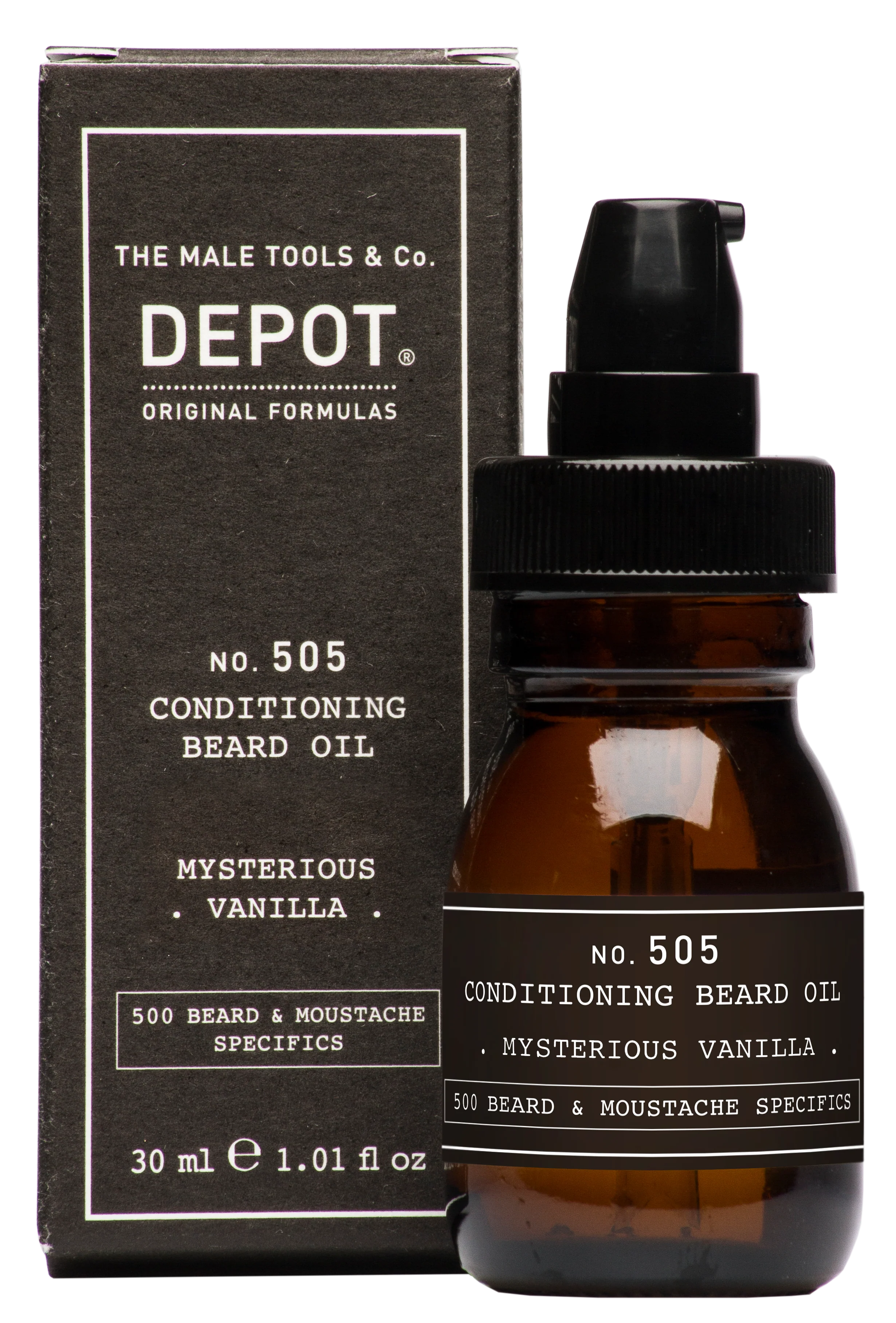 Depot No. 505 Conditinoing Bear Oil - Mysterious Vanilla 30ml - Image 2