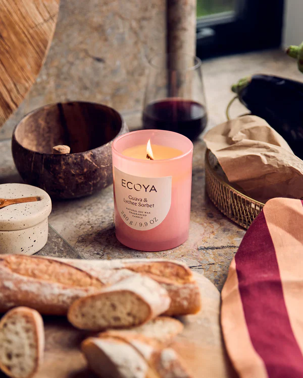 ECOYA Guava & Lychee Sorbet Metro Candle 270g - Image 2