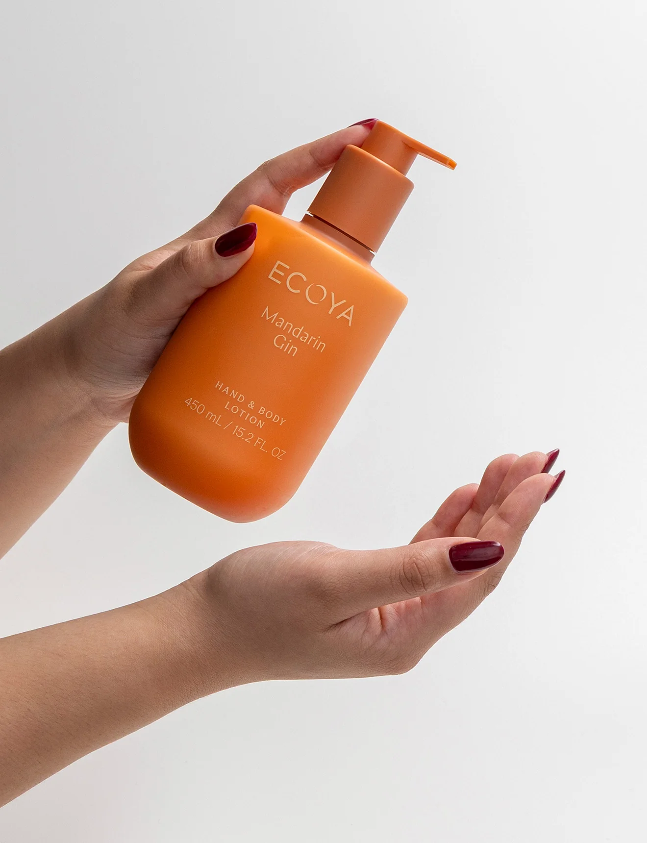 ECOYA Hand & Body Lotion Mandarin Gin 450ml - Image 2