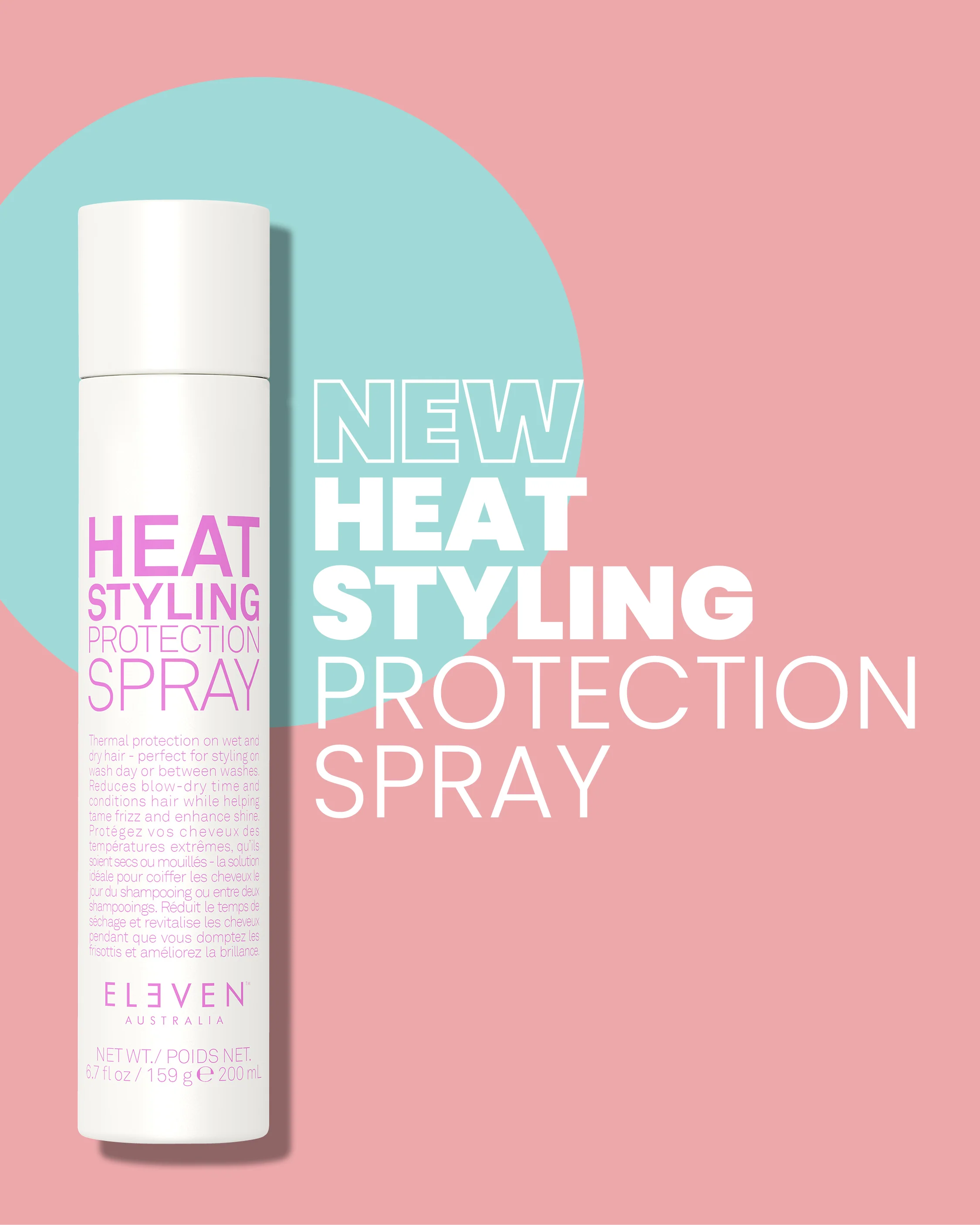 ELEVEN Australia Heat Styling Protection Spray 200ml - Image 10