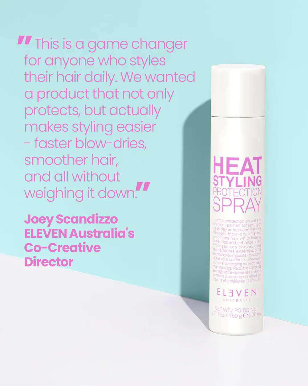 ELEVEN Australia Heat Styling Protection Spray 200ml - Image 9