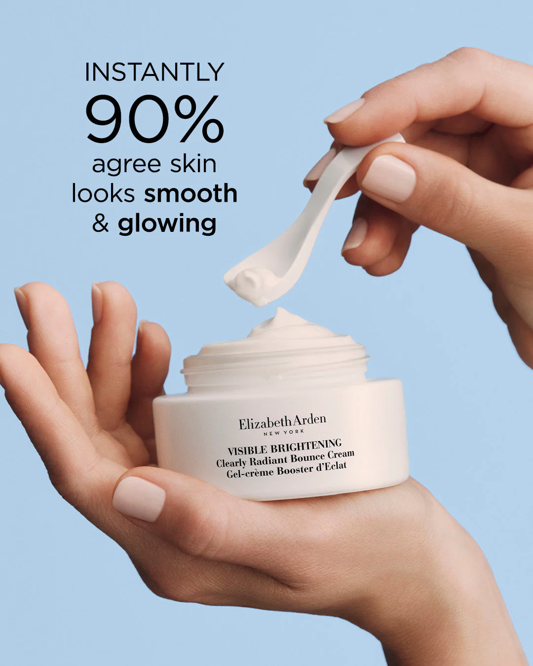 Elizabeth Arden Visible Brightening Clearly Radiant Bounce Cream 50ml - Image 10