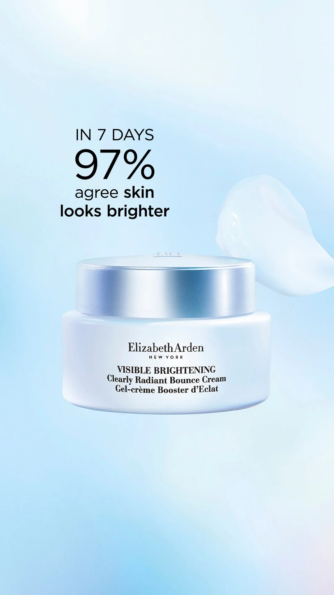 Elizabeth Arden Visible Brightening Clearly Radiant Bounce Cream 50ml - Image 3