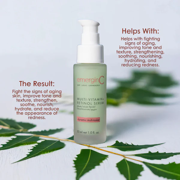 emerginC Multi-Vitamin + Retinol Serum 30ml - Image 2