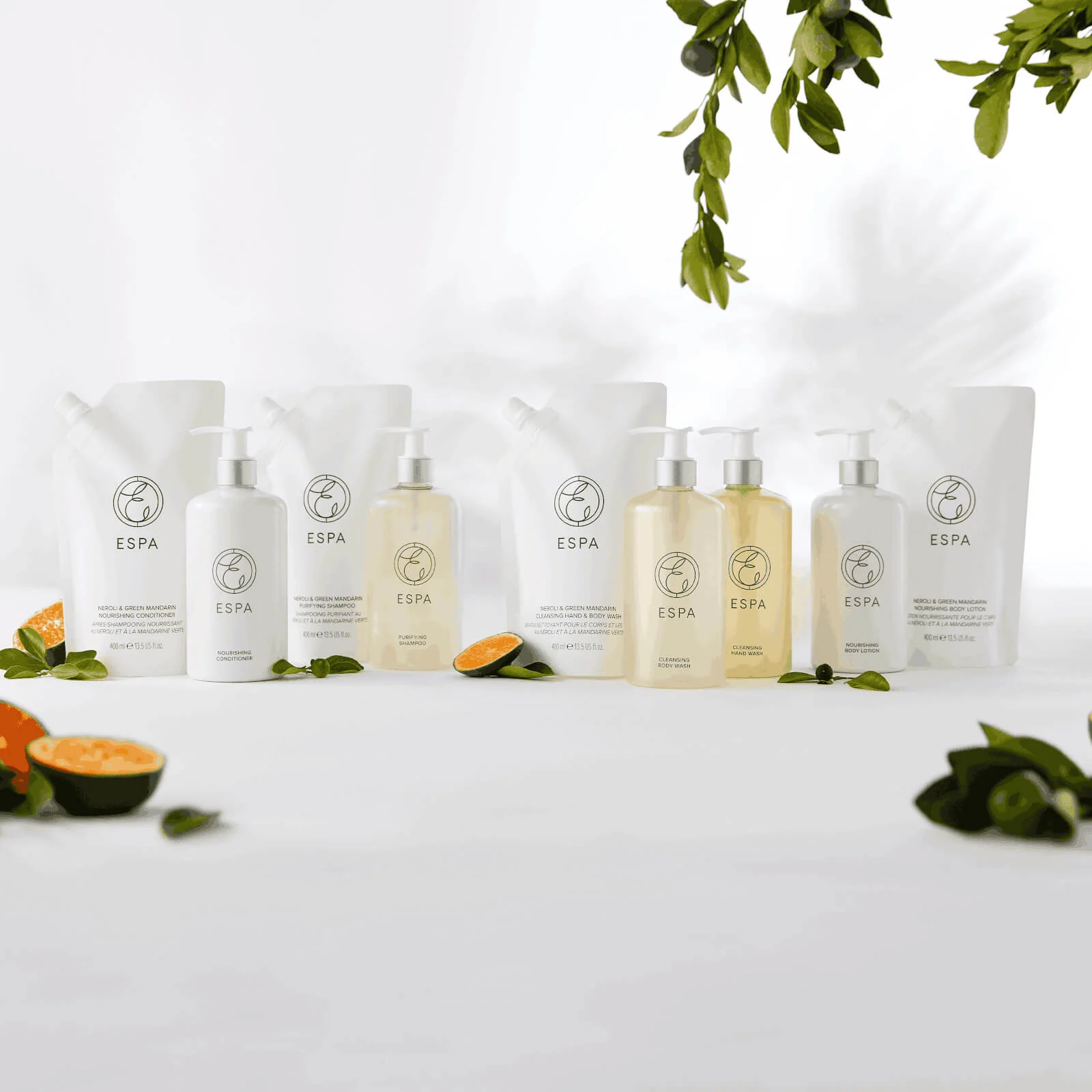 ESPA Neroli and Green Mandarin Conditioning Hand Lotion 400ml - Image 2