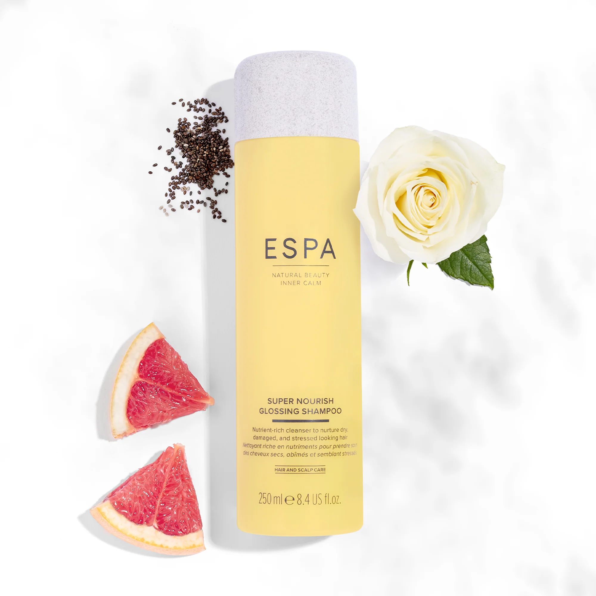 ESPA Super Nourish Glossing Shampoo 250ml - Image 3