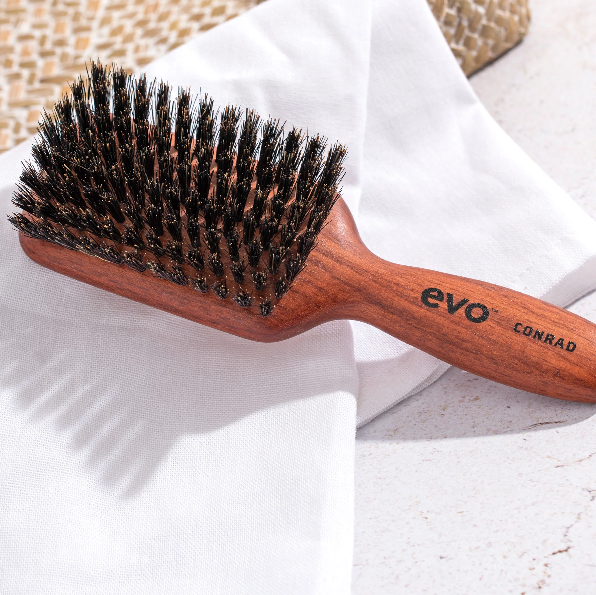 evo Conrad Bristle Paddle Brush - Image 2