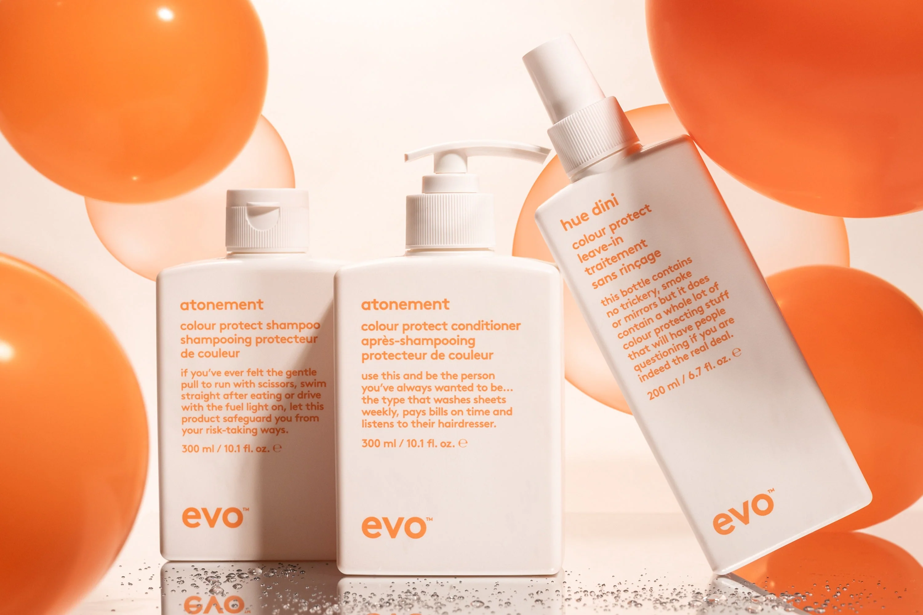 evo hue dini colour protect leave-in treatment 200ml - Image 6