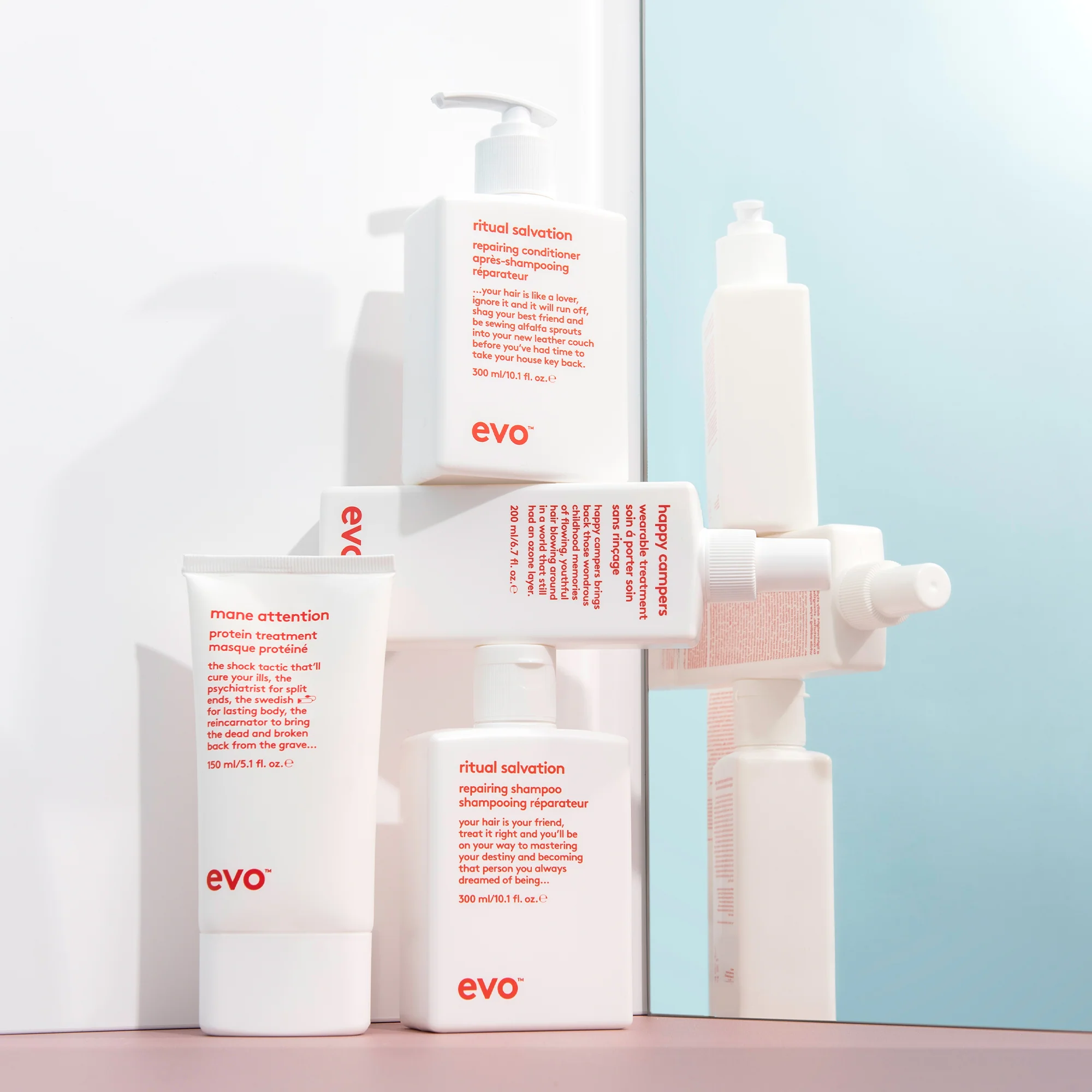 evo Ritual Salvation Repairing Shampoo 300ml - Image 2