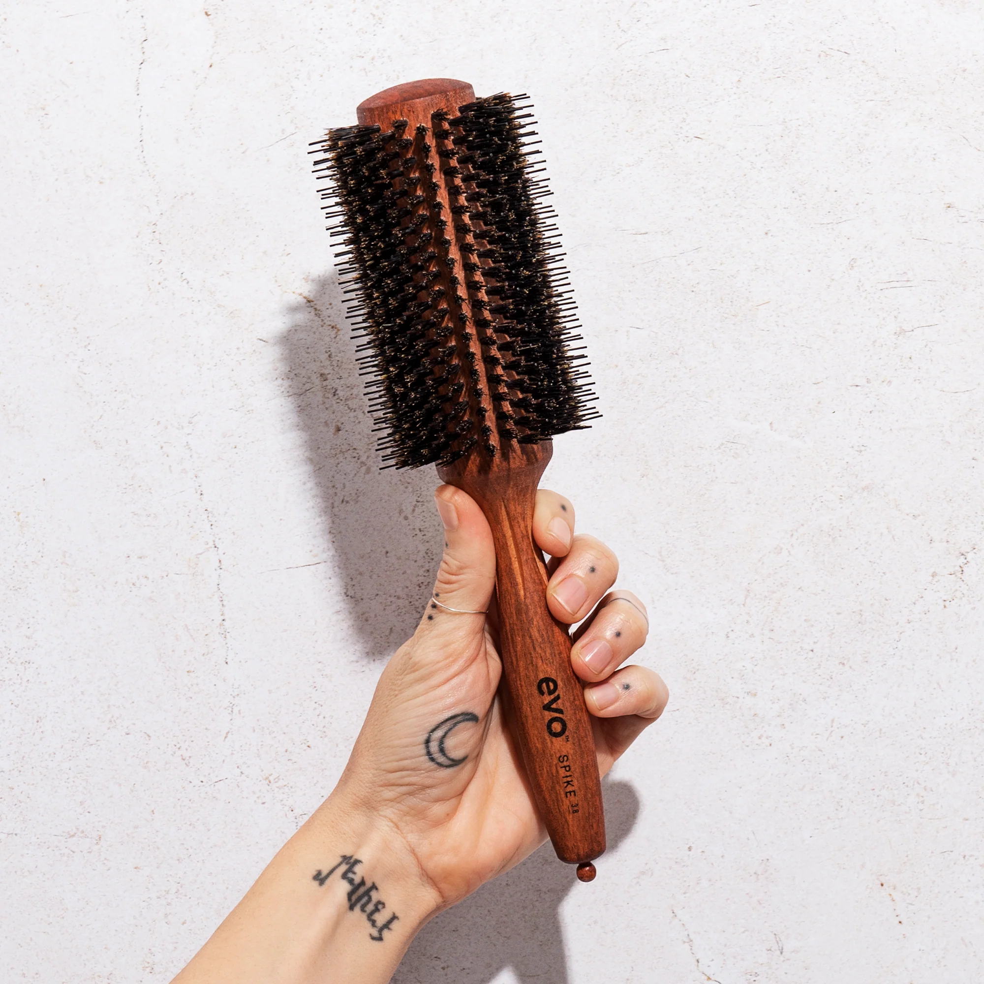 evo spike nylon pin bristle radial brush 38mm - Image 3