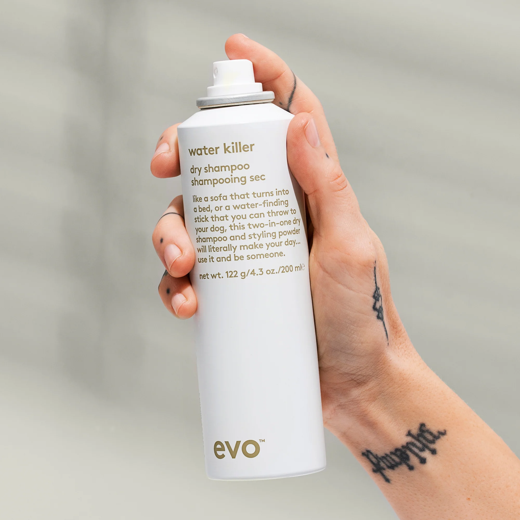 evo Water Killer Dry Shampoo 200ml - Image 3