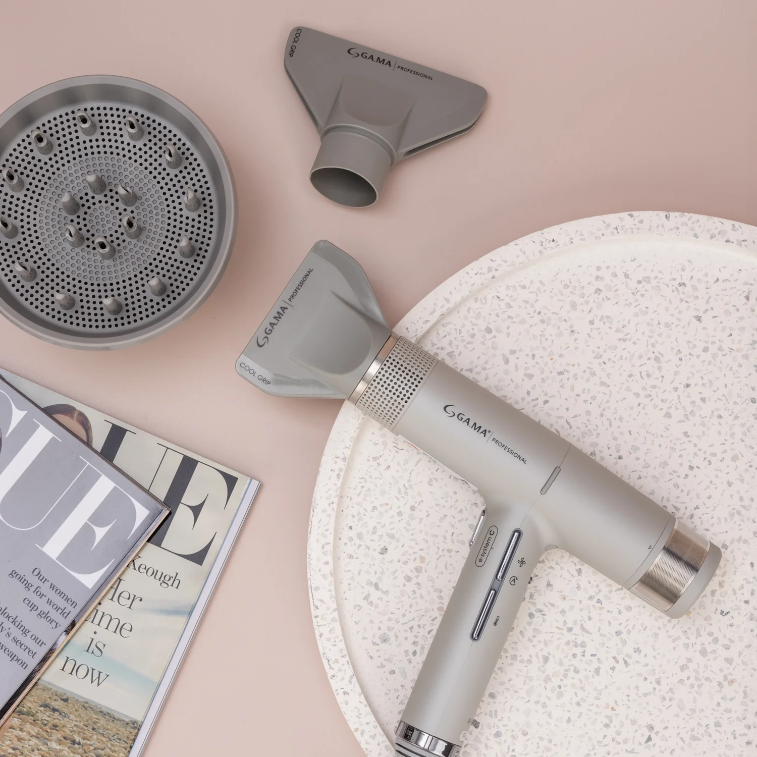 Gama Professional IQ1 Perfetto Pro Dryer - Silver - Image 10
