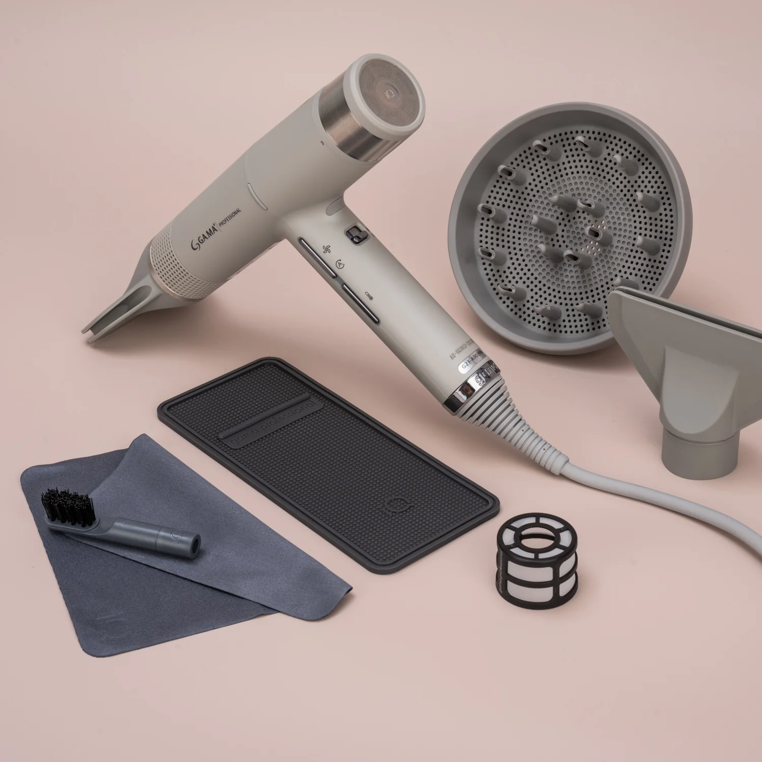 Gama Professional IQ1 Perfetto Pro Dryer - Silver - Image 12