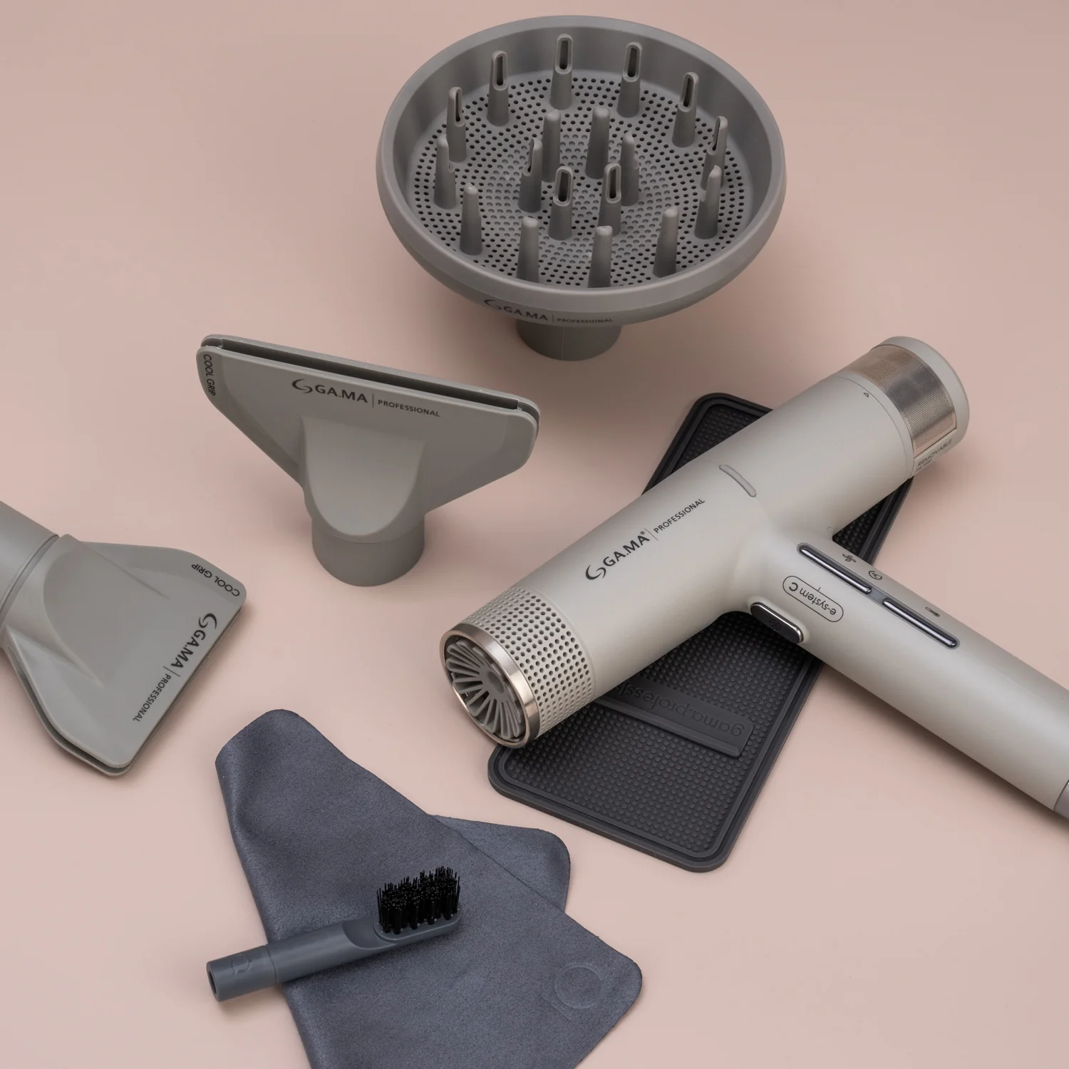 Gama Professional IQ1 Perfetto Pro Dryer - Silver - Image 7