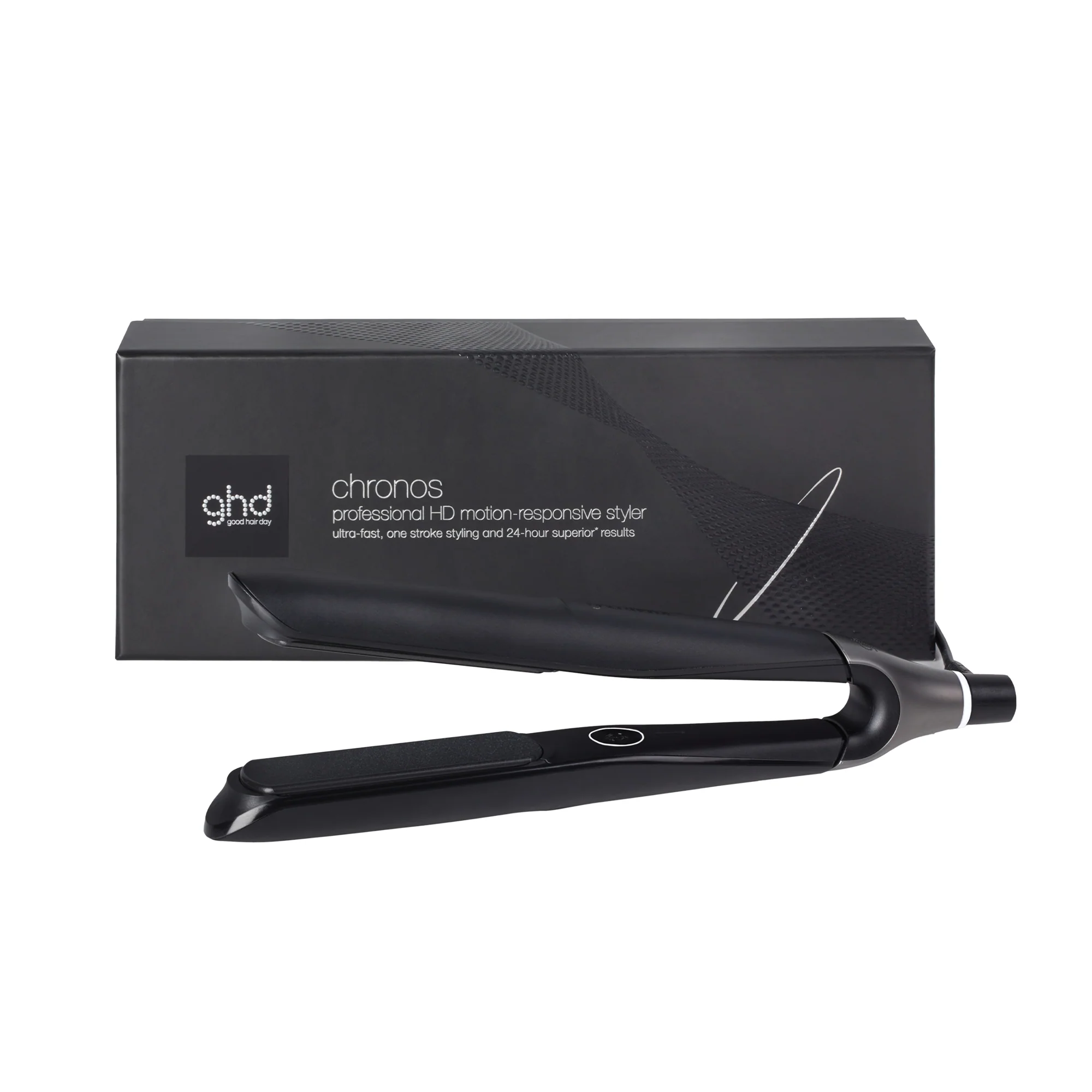 ghd Chronos Hair Straightener 26mm Plate - Black - Image 2