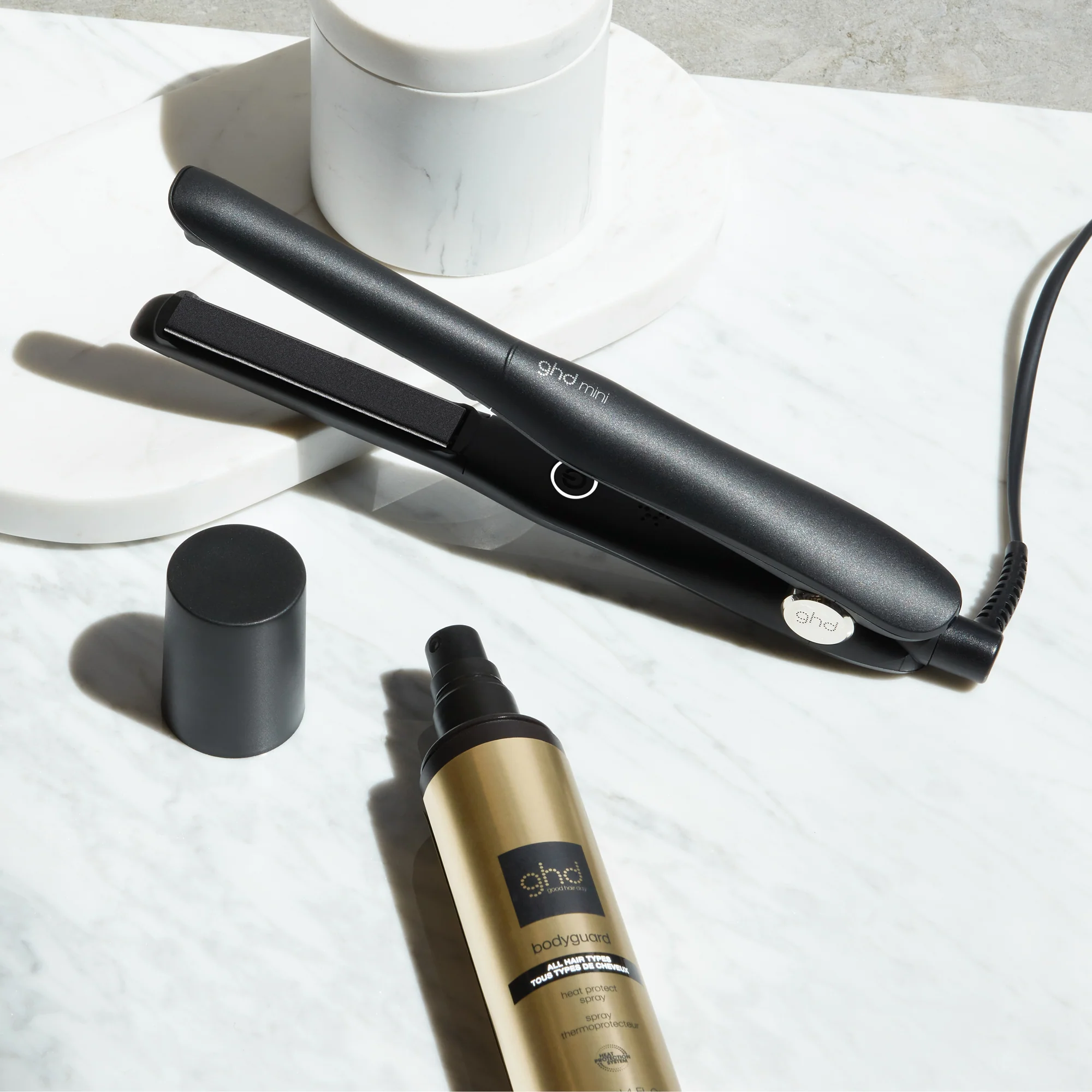 ghd Mini Slim-Plate Hair Straightener 15mm - Black - Image 7
