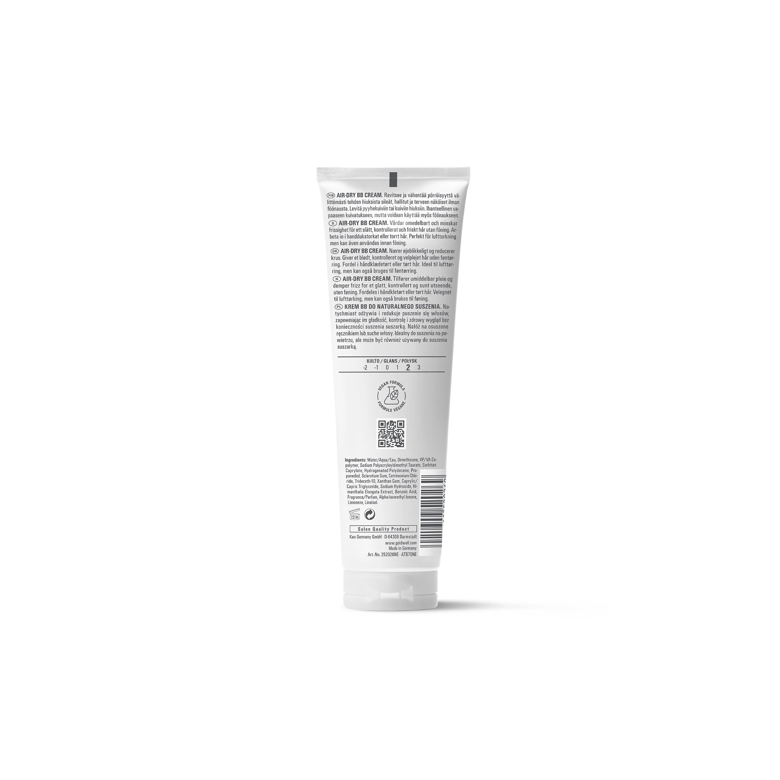 Goldwell Stylesign Air-Dry BB Cream 125ml - Image 4