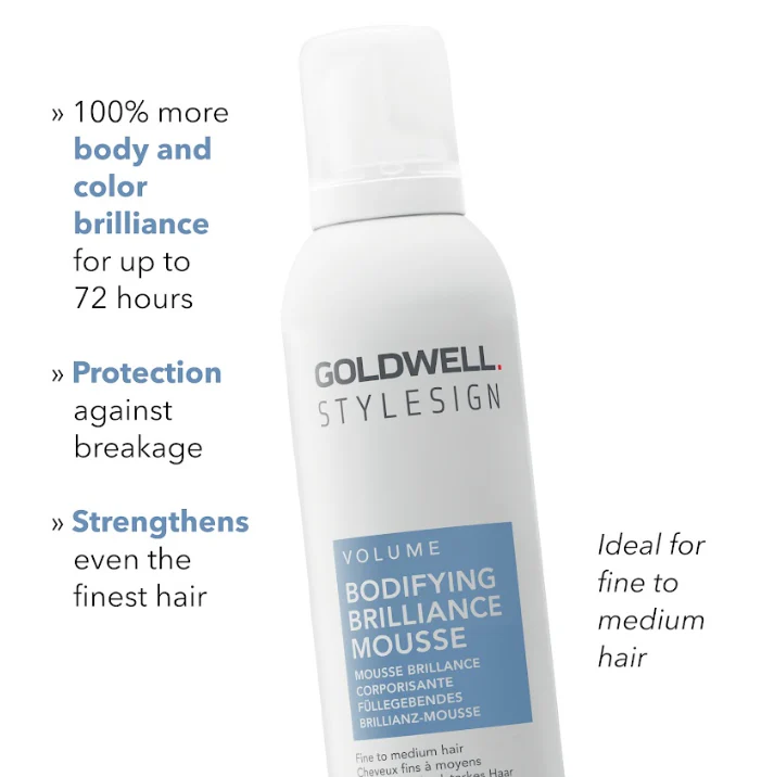 Goldwell Stylesign Bodifying Brilliance Mousse 300ml - Image 3