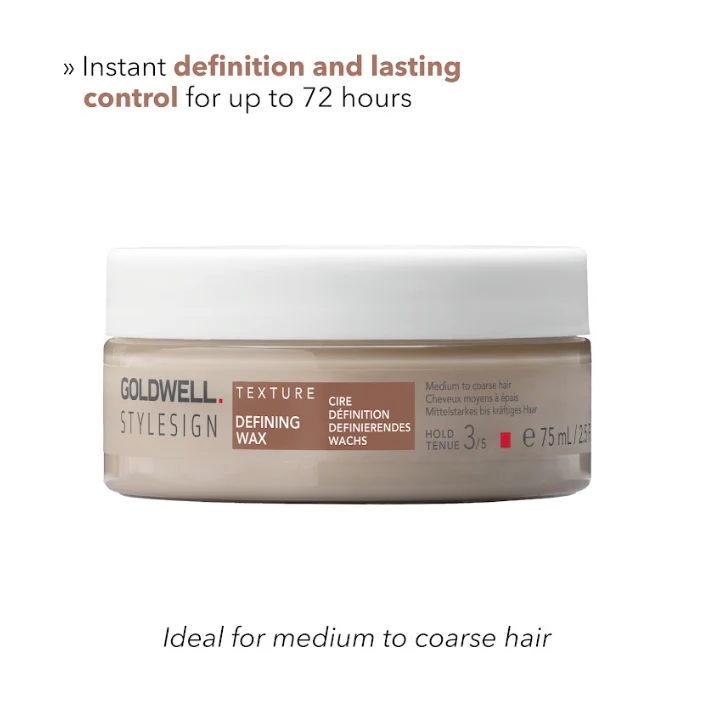 Goldwell Stylesign Defining Wax 75ml - Image 5