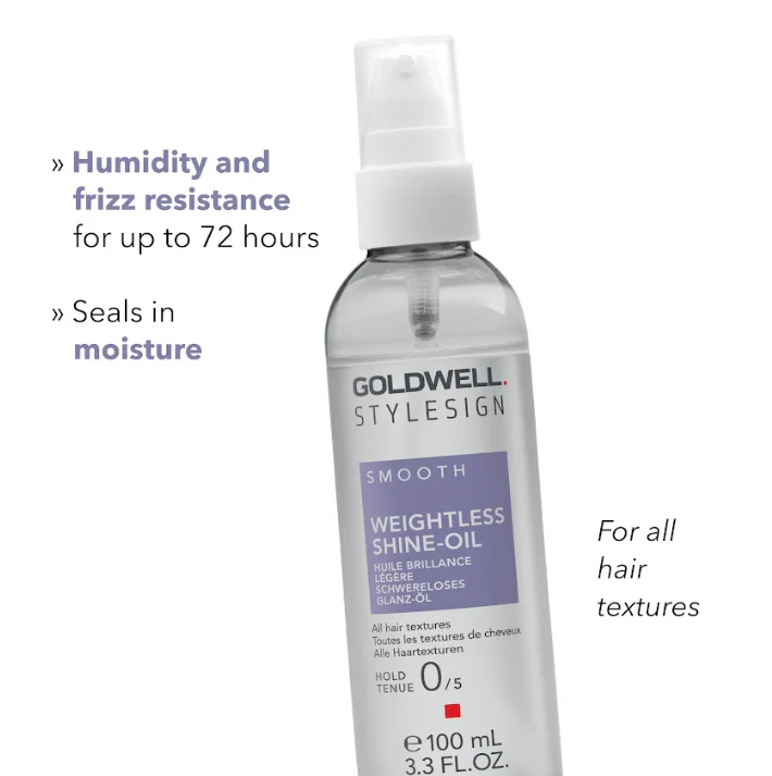 Goldwell Stylesign Weightless-Shine Oil 100ml - Image 2