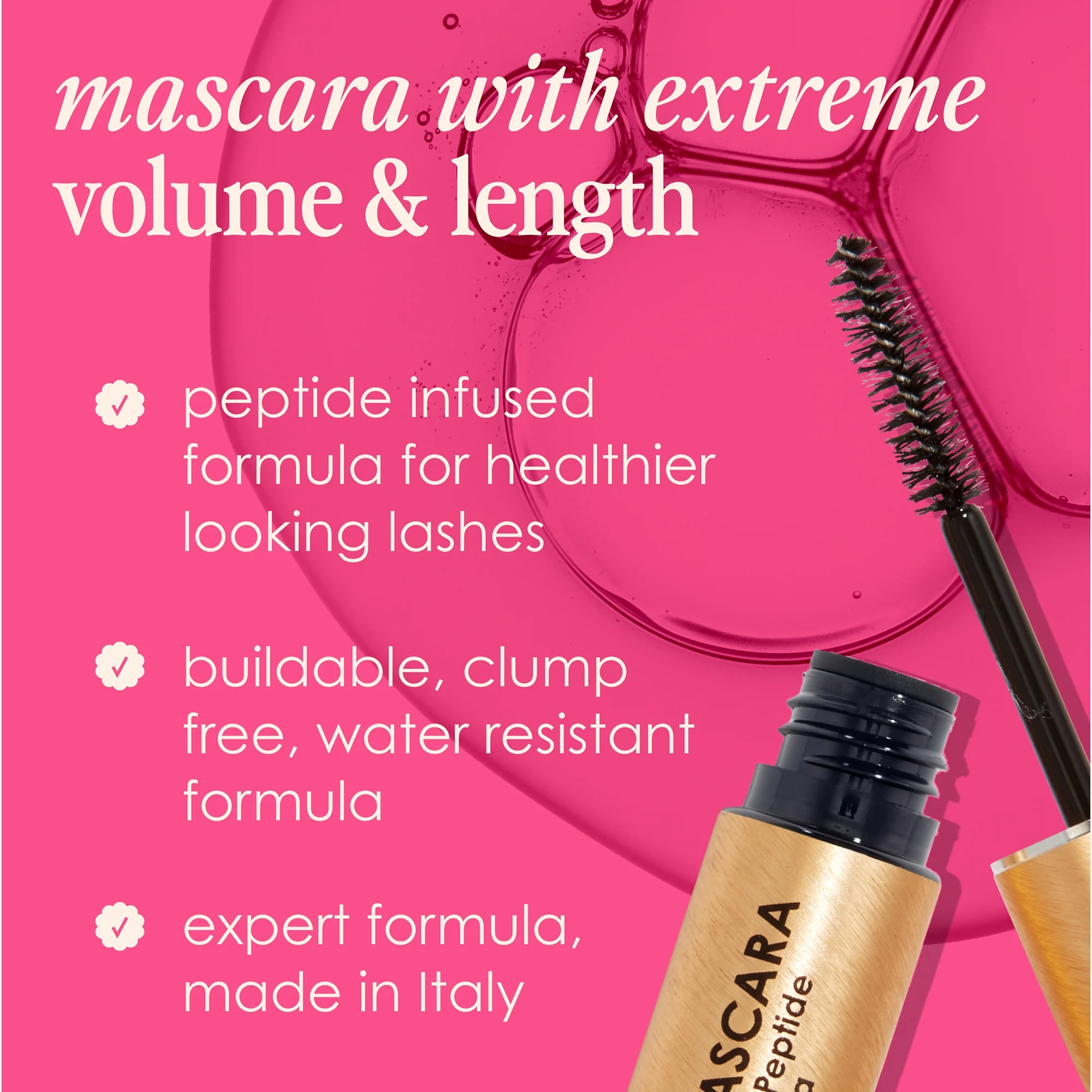GRANDE Cosmetics GrandeMASCARA Conditioning Peptide Mascara - Black - Image 3