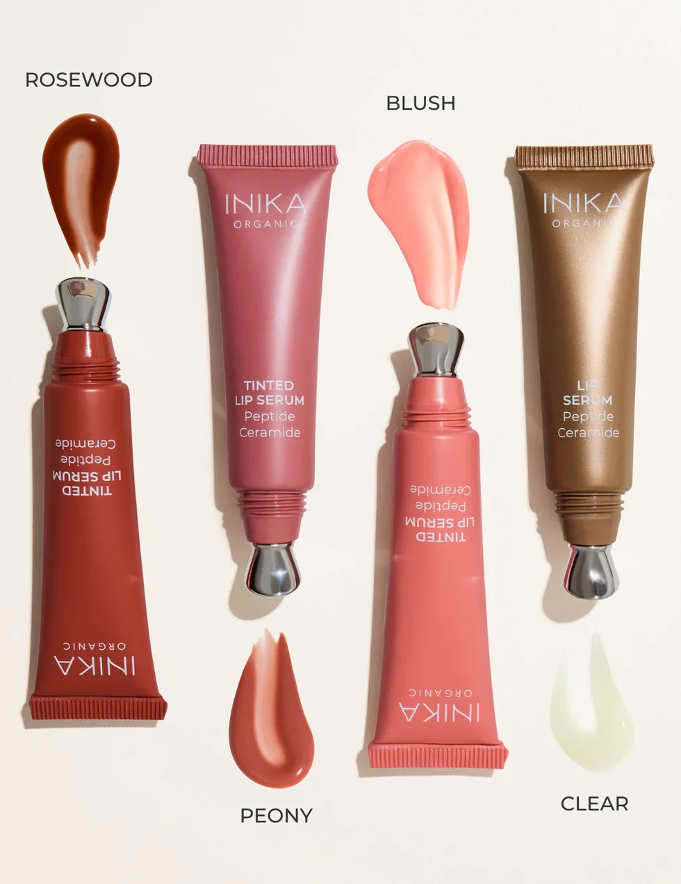 INIKA Organic Peptide + Ceramide Tinted Lip Serum 21.3g - Image 7