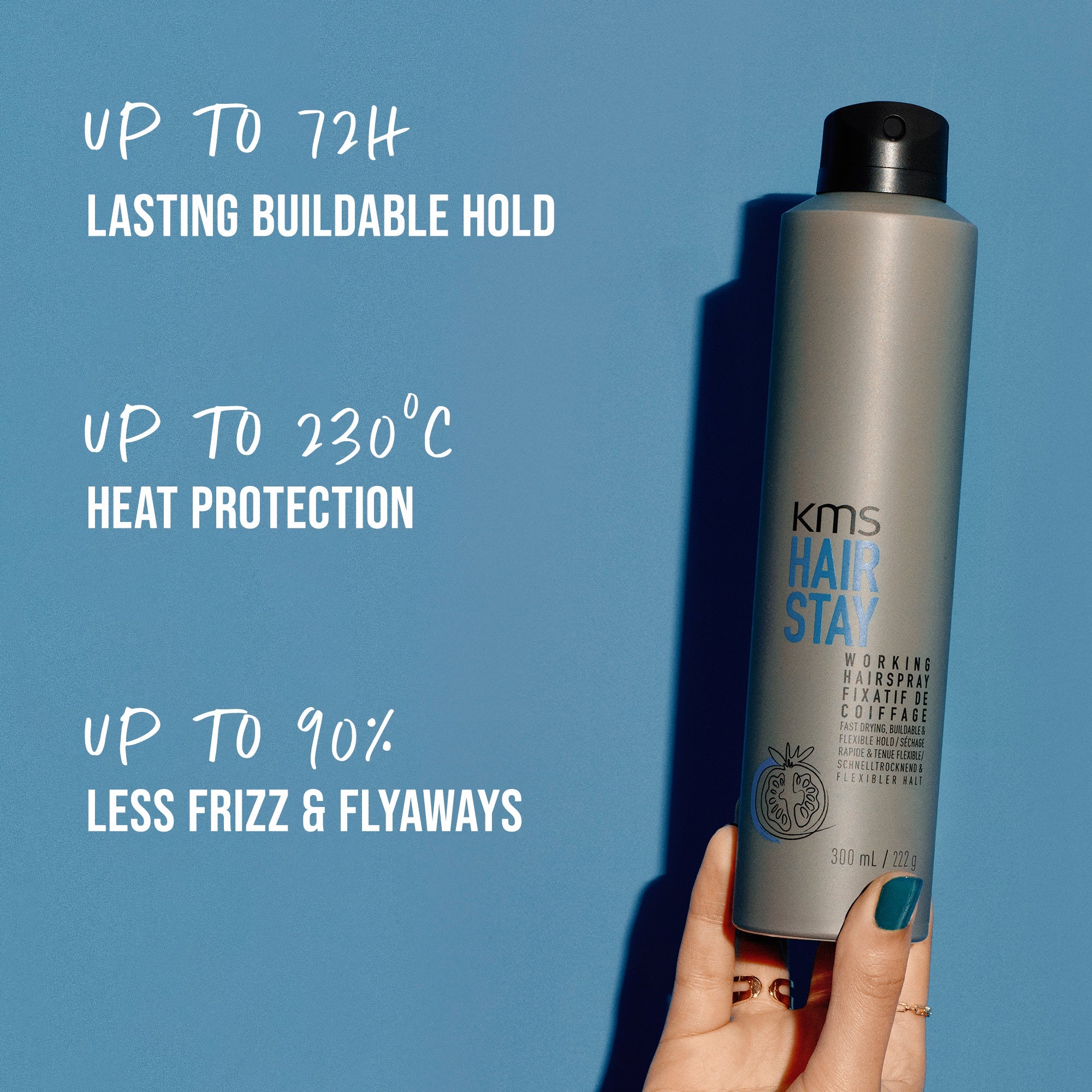 KMS Hairstay Working Spray 300ml - Image 2