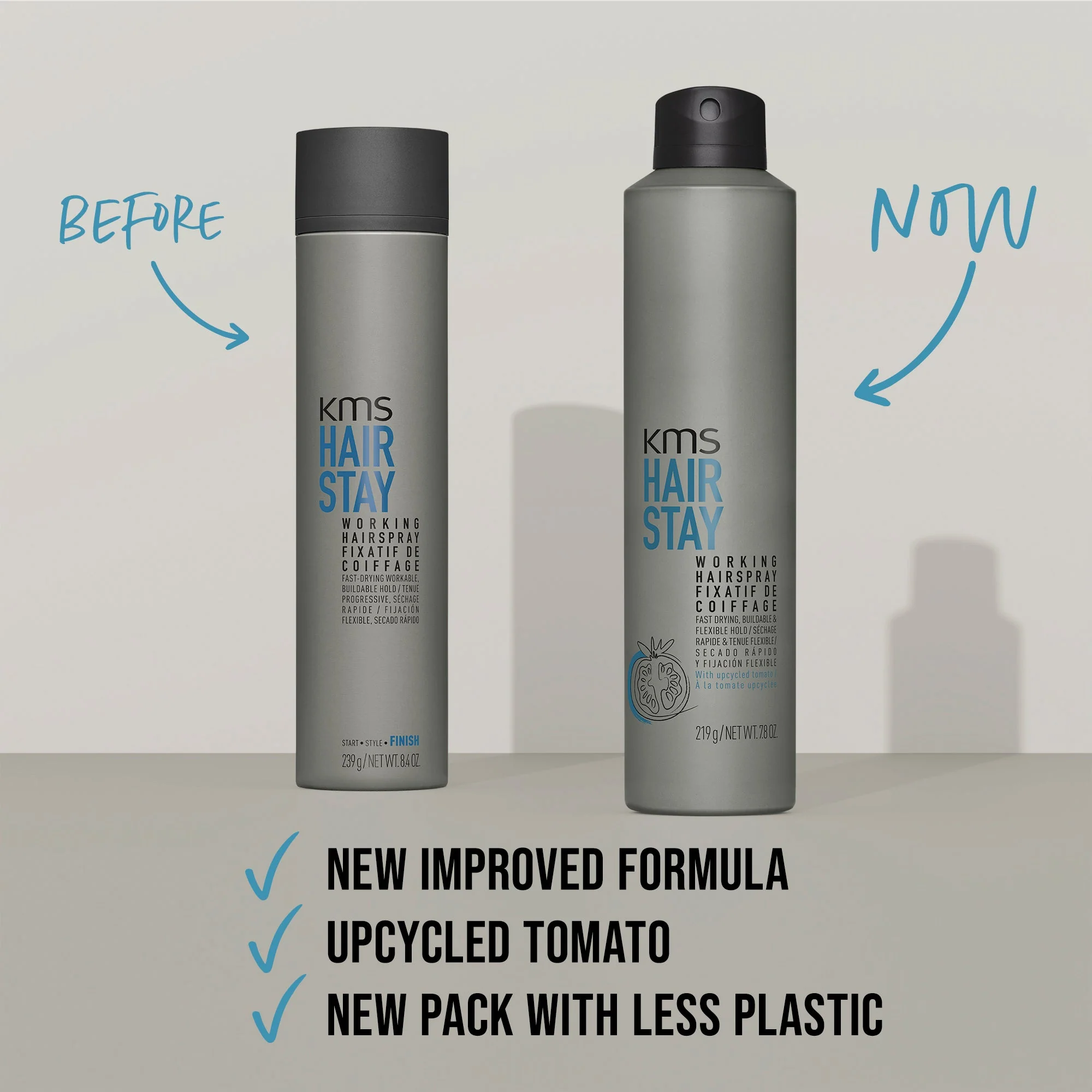 KMS Hairstay Working Spray 300ml - Image 4