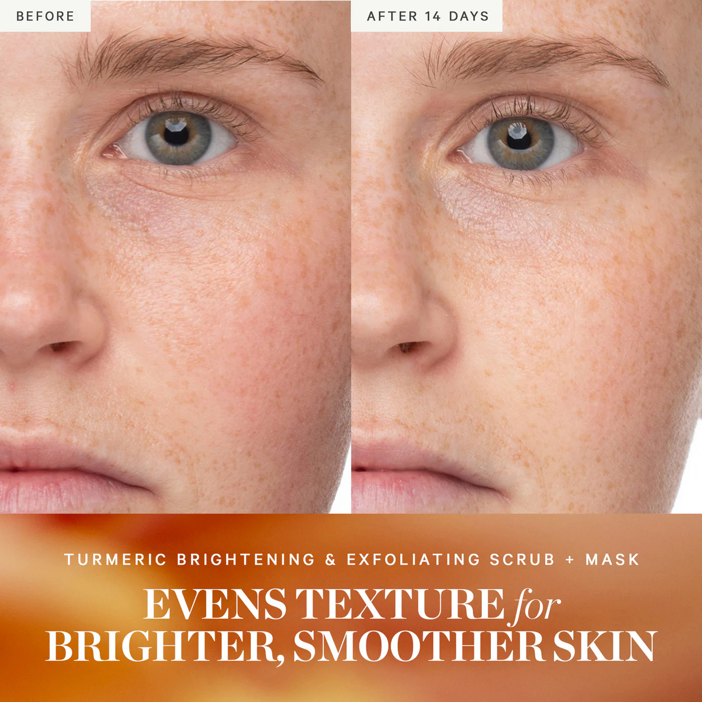 KORA Organics Turmeric Brightening and Exfoliating Mask 30ml - Image 9
