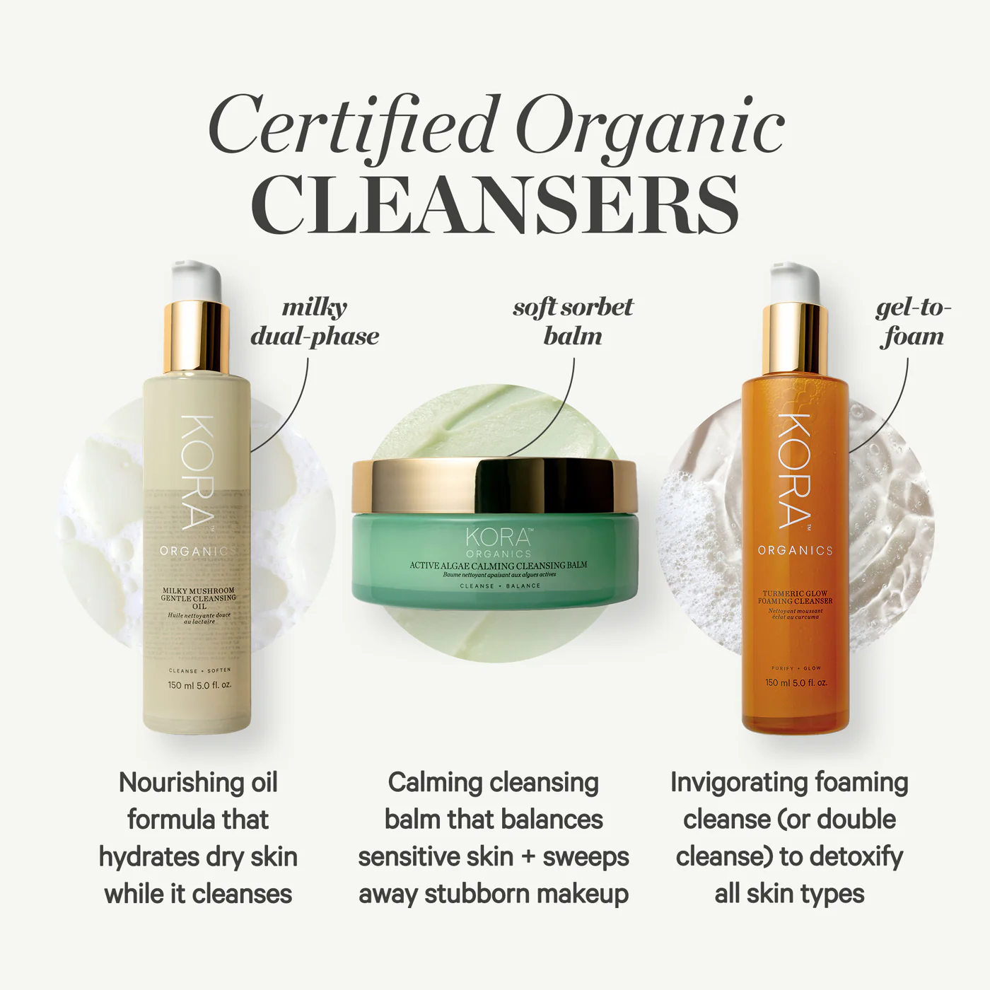 KORA Organics Turmeric Glow Foaming Cleanser 150ml - Image 4