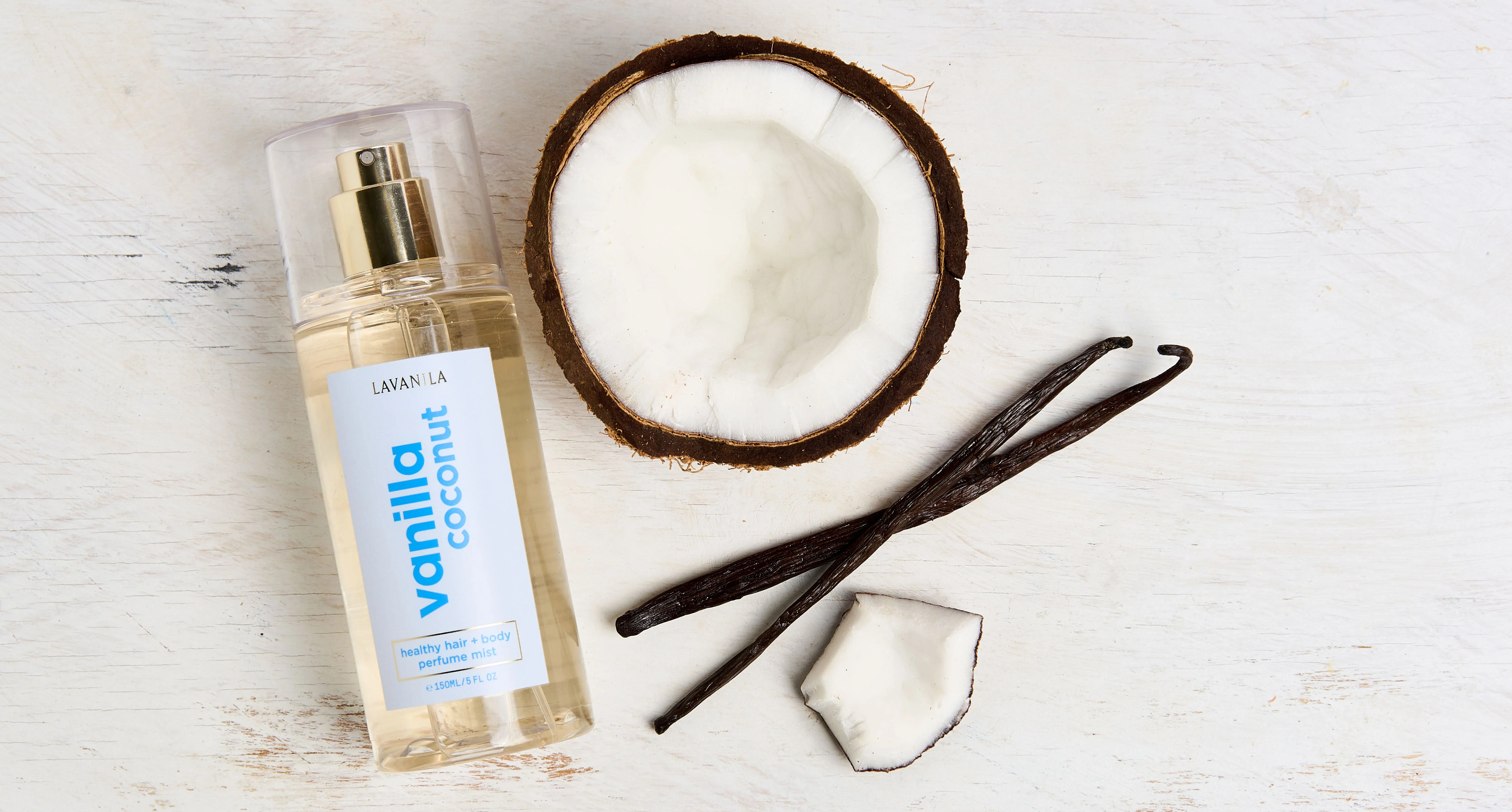 Lavanila The Healthy Hair + Body Mist Vanilla Coconut 150ml - Image 8